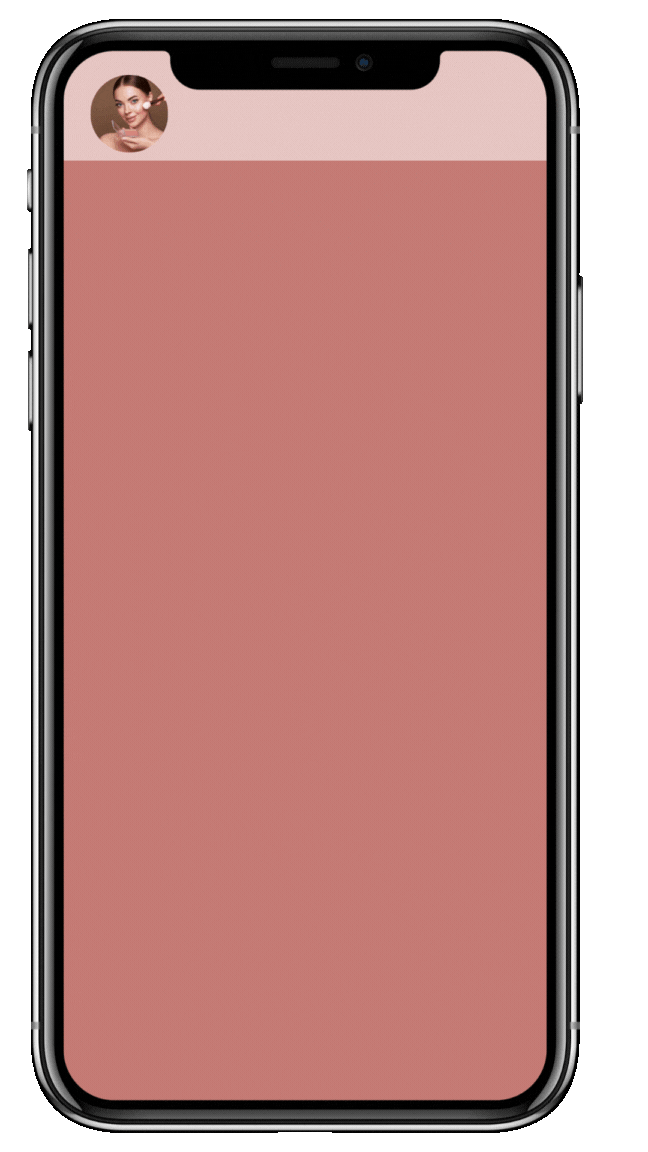 Video para dispositivos móviles chat mensajes de celular moderno rosa